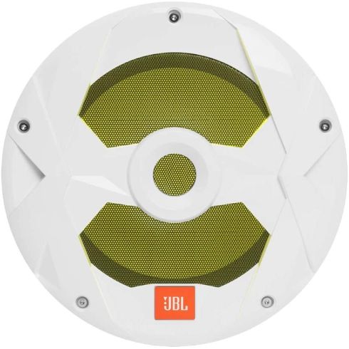 Altavoces JBL MS10LW de 10" 750 W con Iluminación RGB y Rejilla Blanca - Serie Club