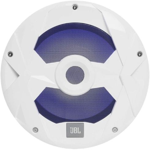 Altavoces JBL MS10LW de 10" 750 W con Iluminación RGB y Rejilla Blanca - Serie Club