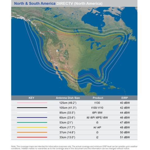 Intellian i3 Satellite Television System with 15" Antenna For Systems Using DirecTV, DISH, or ExpressVu and DirecTV Latin Americ