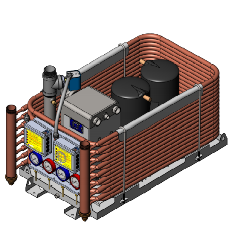 Flagship FM240CW Chiller - 240,000 BTU'S - 230V