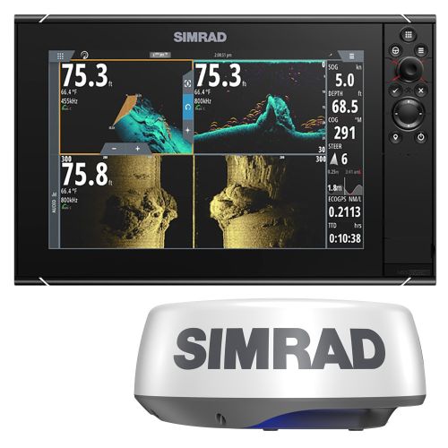 Paquete de Radar Combinado Simrad NSS12 evo3S con Halo20+