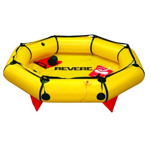 REVERE Coastal Compact 4 Person Life Raft in Valise 45-CC4V