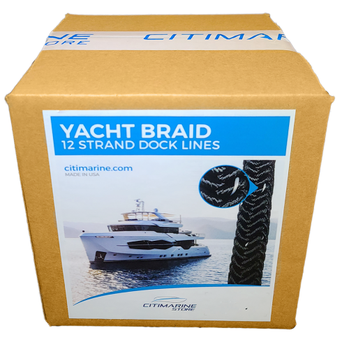 Citimarine 3/4" x 25' Prespliced Double Braid Nylon Dock Line