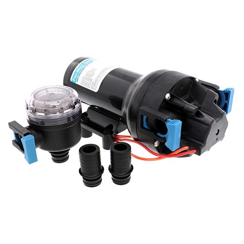 Bomba de presión de agua de servicio pesado - 12V - 6 GPM - 40 PSI - Jabsco Par-Max HD6