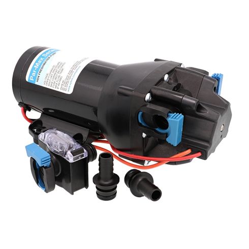 Bomba de presión de agua de servicio pesado - 12V - 4 GPM - 40 PSI - Jabsco Par-Max HD4