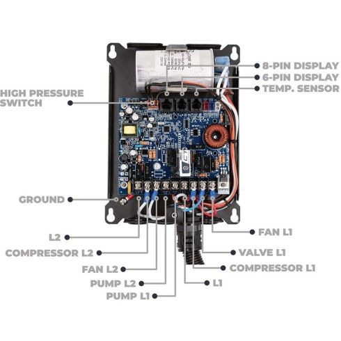 CTM CX-24H 24,000 BTU Condensador - Unidad de A/C Maritima Dividida - 230V - 50/60HZ - R410A