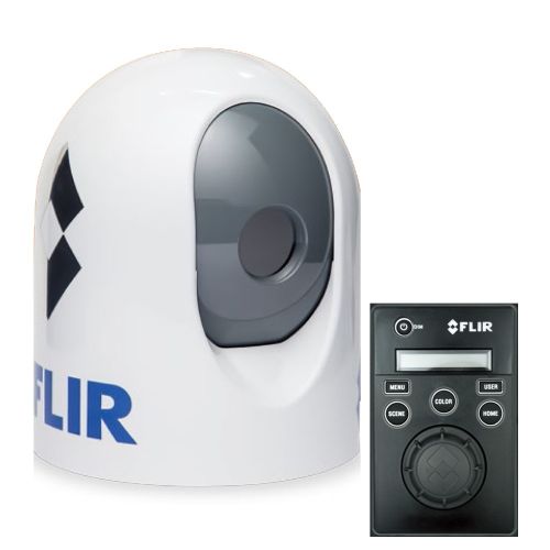 Cámara de Visión Nocturna Térmica Estática FLIR MD-324 con Unidad de Control de Joystick