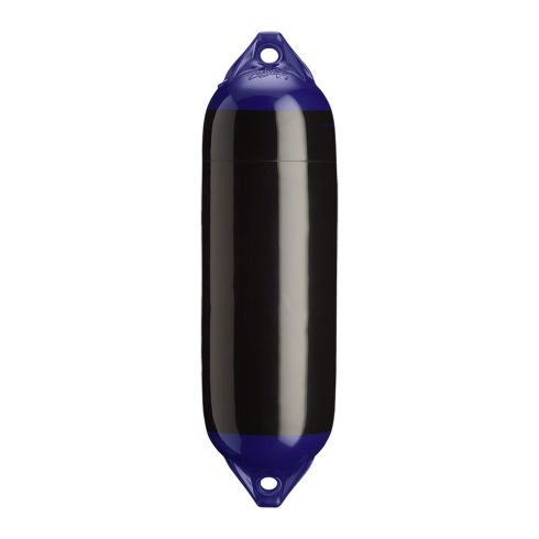 Polyform F-02 Twin Eye Fender 7.5" x 26" - Black | F-02-BLACK