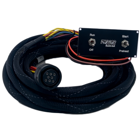 Phasor 4 Gauge Remote Panel w/ 20 ft Harness