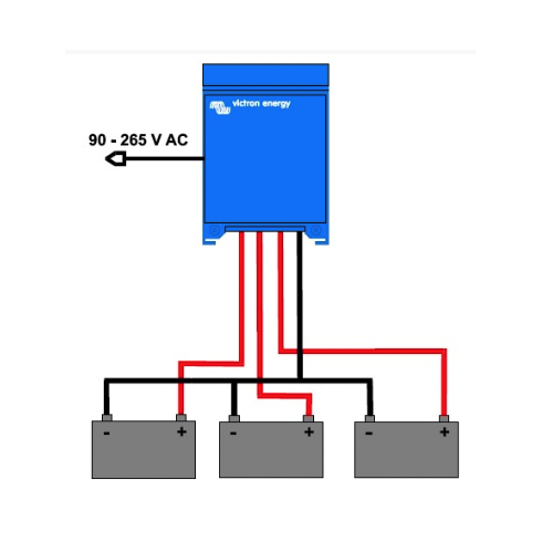 Victron Energy CCH012100000 Centaur 12/100 Cargador de batería 12 voltios 100 Amp