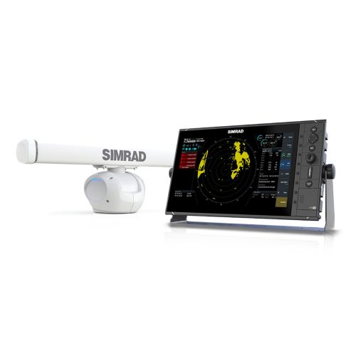 Pantalla de Unidad de Control de Radar Simrad R3016 - 16" con Paquete de Radar HALO-4