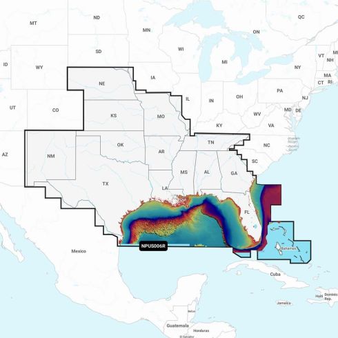 Carta Navionics Platinum+ NPUS006R - Sur de EE. UU.