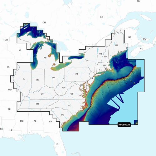 Navionics Platinum+ NPUS007R - U.S. East | 010-C1370-40