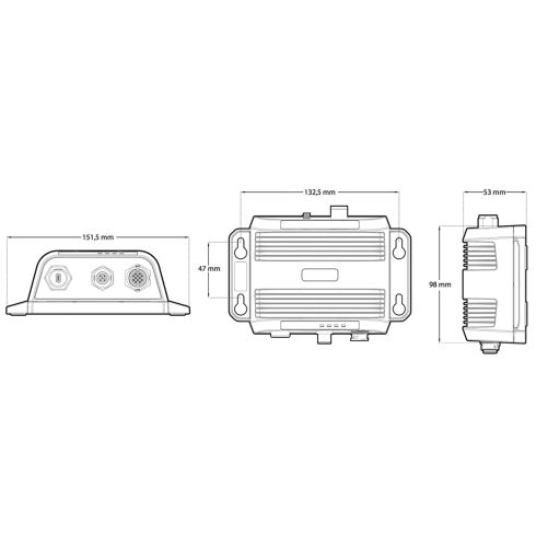 NAIS-500 Class B AIS Splitter, GPS and N2K