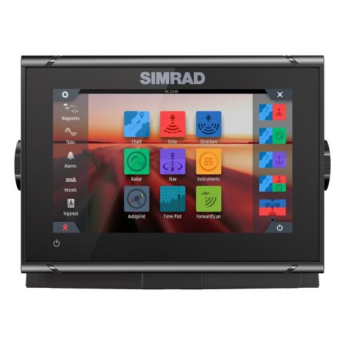 Pantalla multifunción con Sonda Simrad GO7 XSR  con C-MAP Discover Chart - Sin Transductor