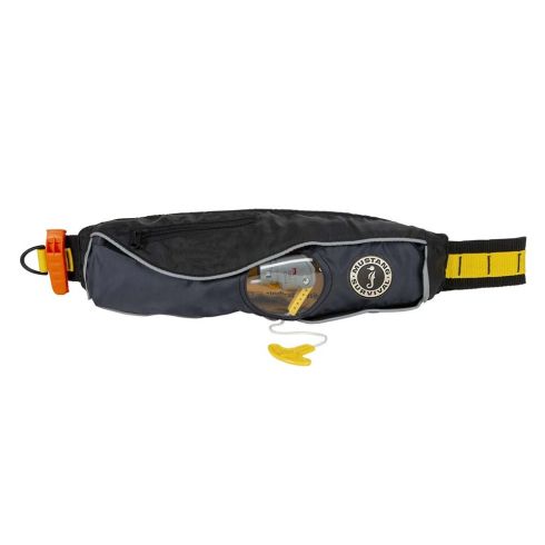 Mustang Fluid 2.0 Inflatable Belt Pack - Black / Grey - Manual | MD4016-806-0-253