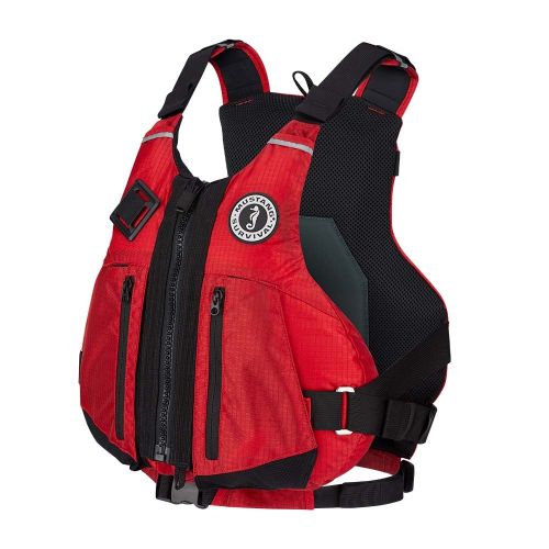 Mustang Slipstream Foam Vest - Red - Small / Medium | MV7161-4-S / M-216