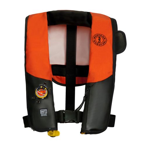 Chaleco Inflable Mustang HIT PFD - Naranja/Negro - Automático/Manual