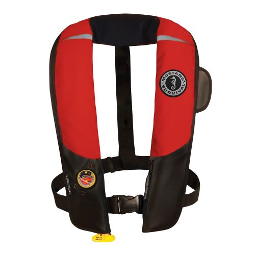 Mustang Pilot 38 Inflatable PFD - Red / Black - Manual | MD3181-123-0-202