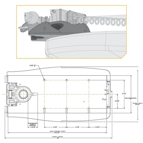 Motor de arrastre Minn Kota Riptide Ulterra 80 con iPilot y Bluetooth - 24V-80lb/36kg-72"/1828mm