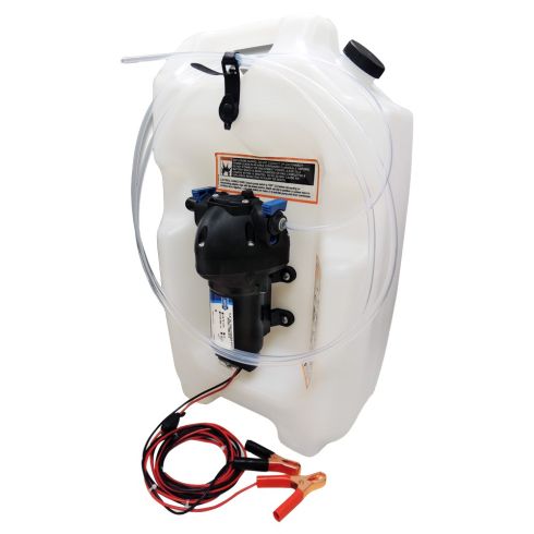 Jabsco Flat Tank Oil Changer System - 3-1/2 Gallon Tank - 12V | 17860-2012