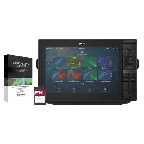 Raymarine Axiom 2 Pro 12 RVM Chartplotter/Fishfinder - Lighthouse North America Chart - No Transducer | E70656-00-102