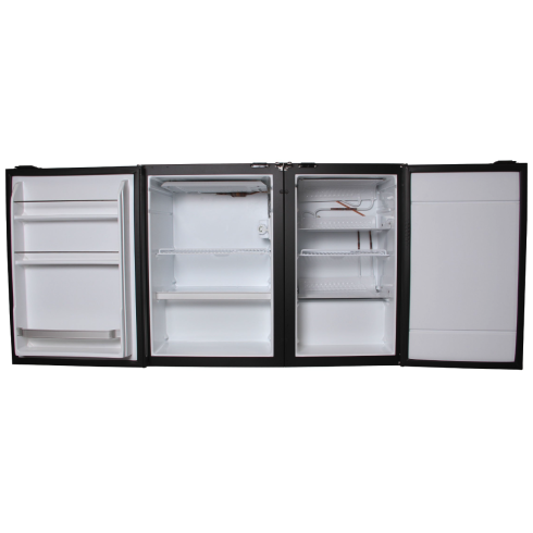 Nova Kool RFS6500 Side by Side Refrigerator & Freezer - 6.4 cu.ft (181L)