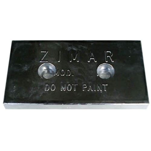 ZIMAR TA-5 Bolt On Drilled Plate Marine Zinc Anode