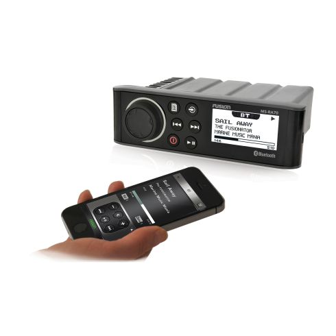 Fusion MS-RA70: Radio Marina con Bluetooth y Fusion Link