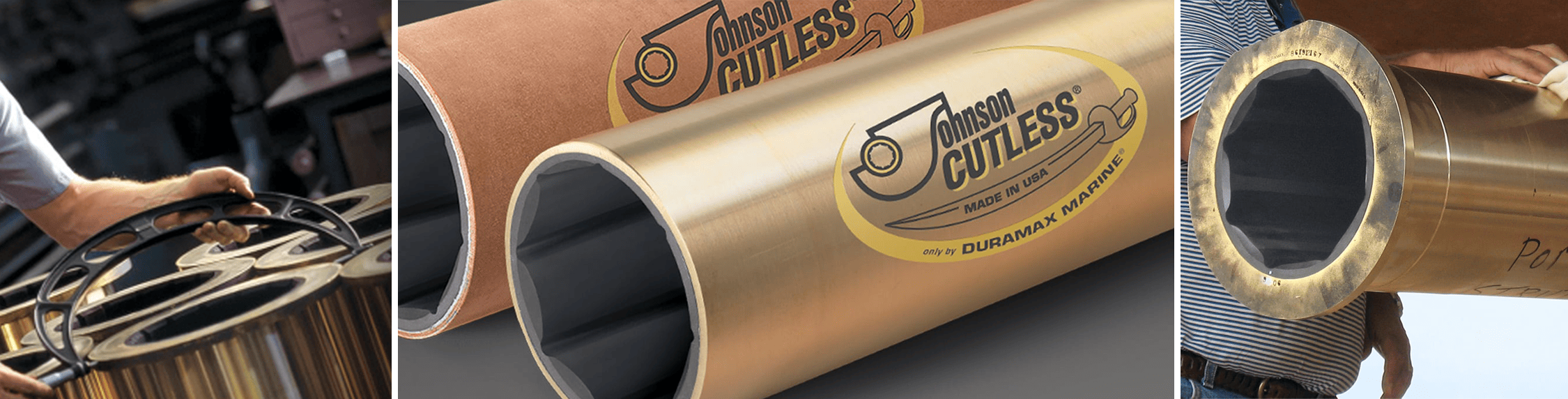 Johnson Cutless Flanged Bearings (Strut Or Aft Stern Tube)