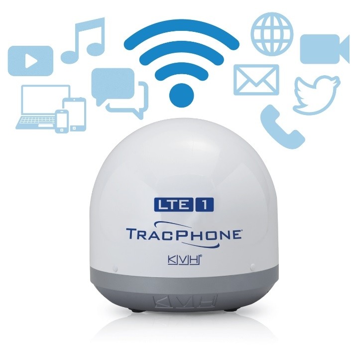 KVH TracPhone LTE-1 Broadband Mobile Internet 01-0419