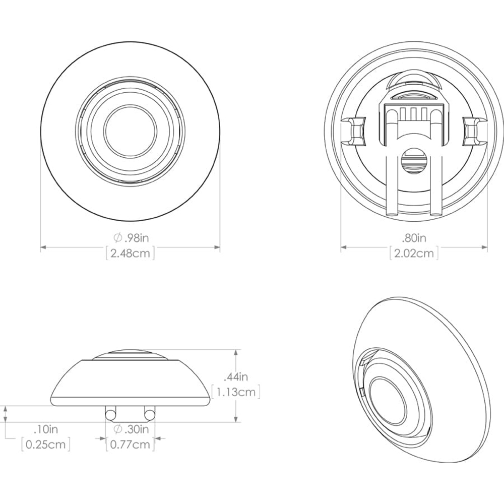 Lumitec 101226 dimensions