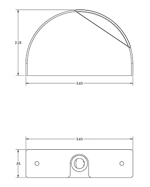 Lumitec 101577 dimensions