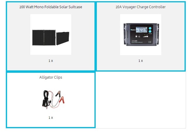 RENOGY RNG-KIT-STCS200D-VOY20 Package