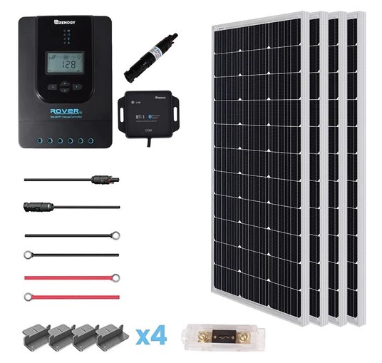 Renogy 400 Watt 12 Volt SOlar Premium Kit