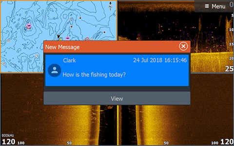 LOWRANCE Smartphone Notifications 000-14639-001