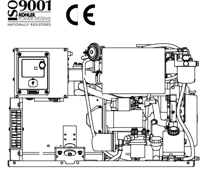 Kohler 9kw Marine Generator