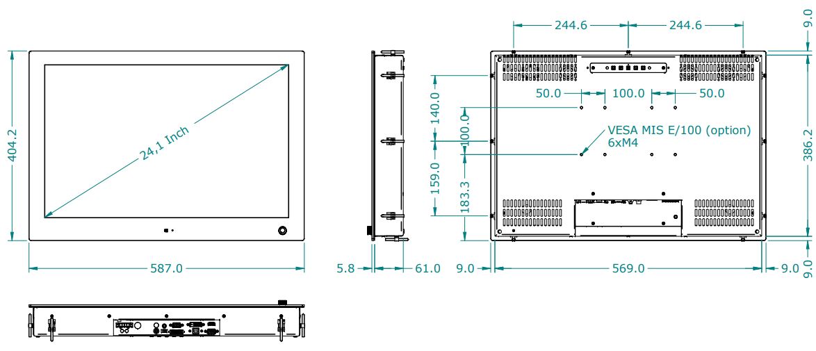 Seatronx SRT-24 Dimensions