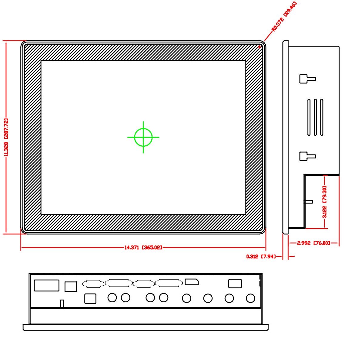 Seatronx VSRT-15 Dimensions