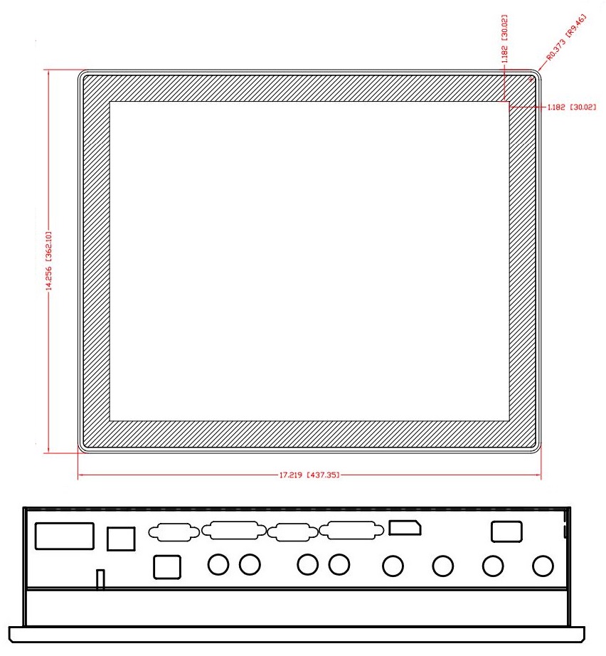 Seatronx VSRT-19 Dimensions