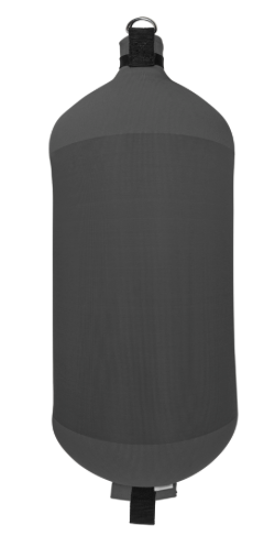 Fendertex Cylindrical C248 - 94.5" x 37.4" - Dark Grey