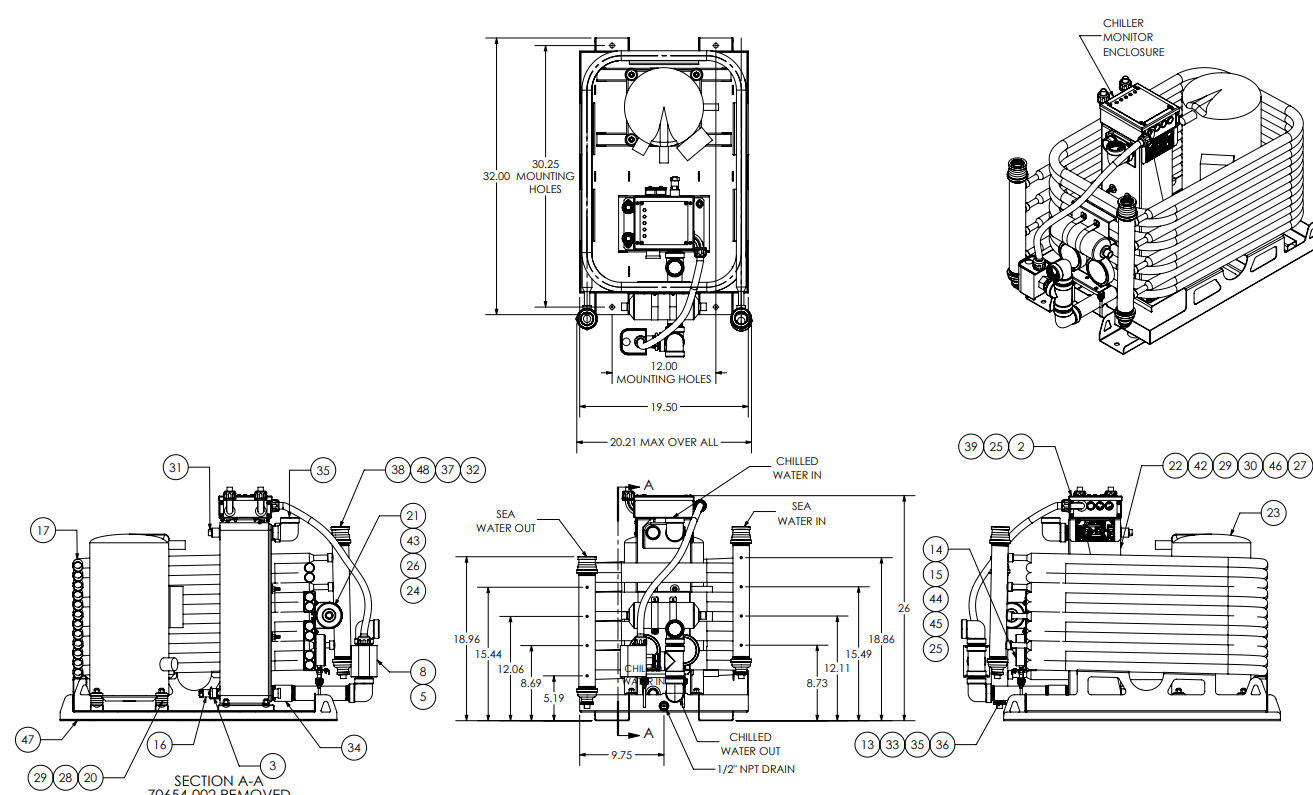 Flagship FM120CW Dimensions