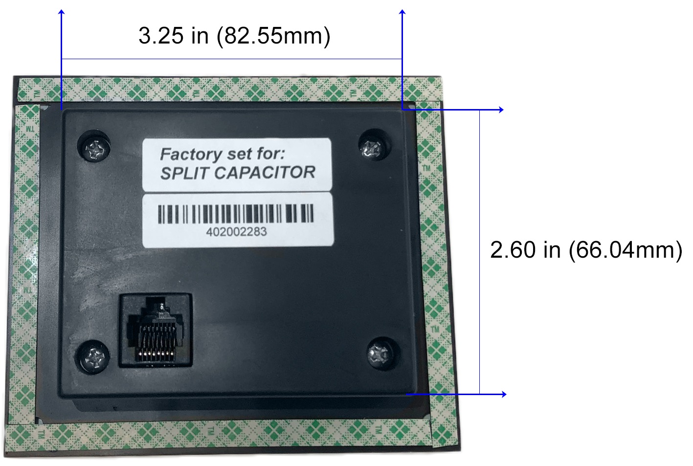 Micro Air Legacy Control Dimensions