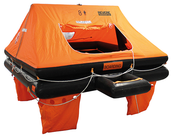 Revere Life Raft Offshore Commander 3.0 4 Person Valise