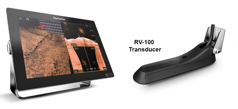 Raymarine Axiom MFD with RV-100 Transducer