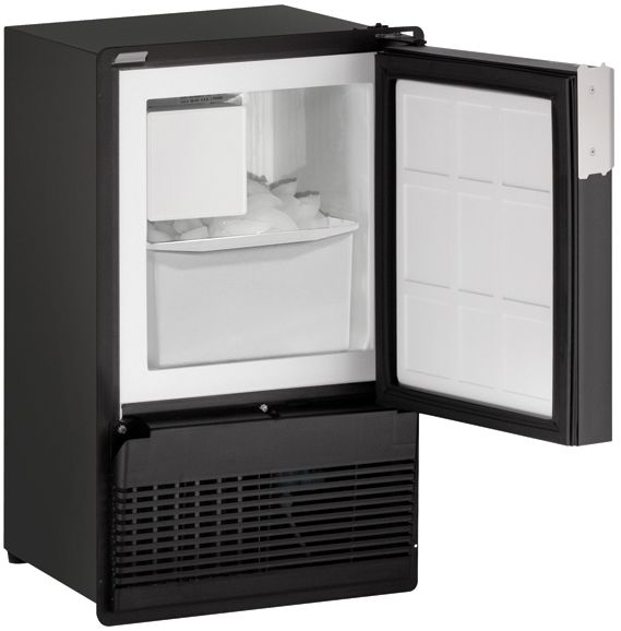 Marine 14" U-Line Black Crescent Ice Maker - 230V