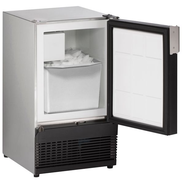 Marine 15" U-Line Stainless Steel Crescent Ice Maker