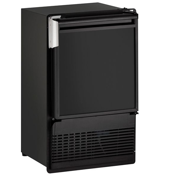 U-Line 14" Marine Crescent Ice Maker Black - 230V