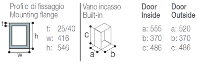 vitrifrigo dimensions