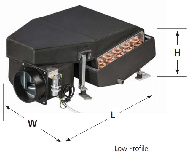 Webasto BlueCool A-Series Low Profile Air Handler